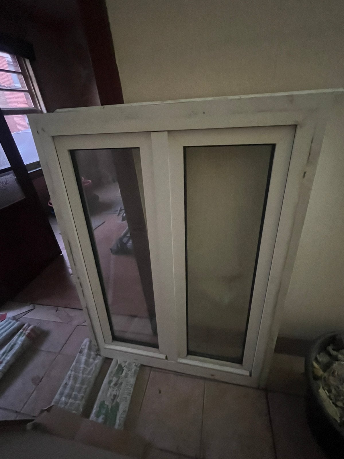 PVC raam dubbelglas, Doe-het-zelf en Bouw, Ophalen, Dubbelglas