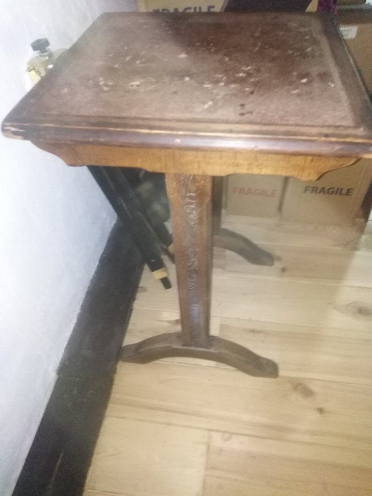 Tafeltje, Ophalen, Vierkant