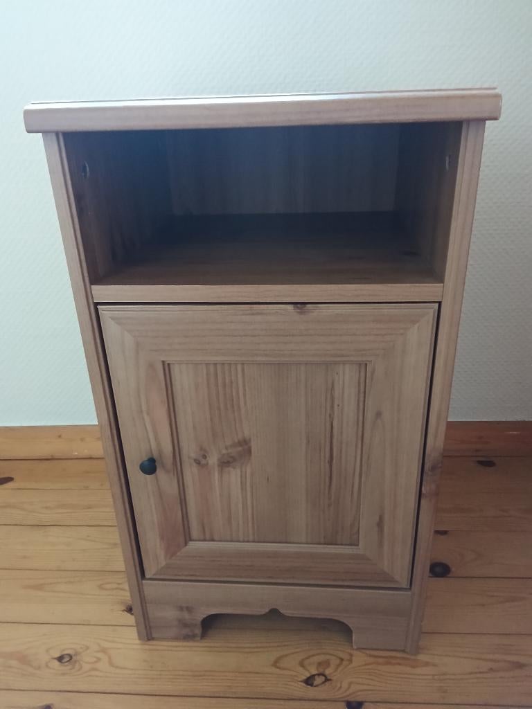 Nachtkastje, Ophalen, Zo goed als nieuw, Hout