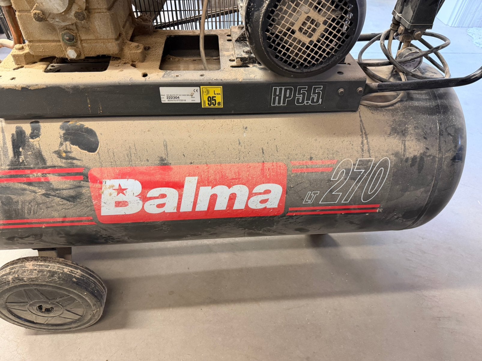 Compressor, 400 à 800 litres/min, Enlèvement, Utilisé, 10 bars ou plus