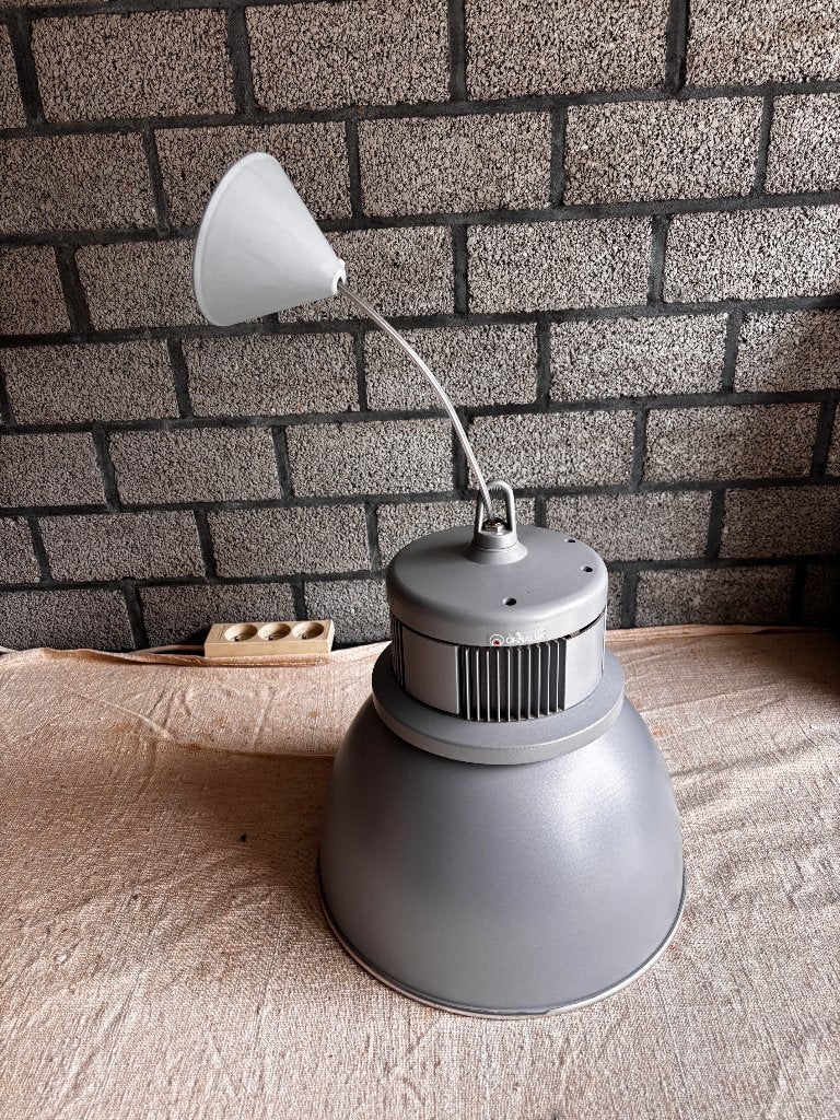 Hanglamp met industriële look, Ophalen, Kunststof, E27 (groot), Zo goed als nieuw