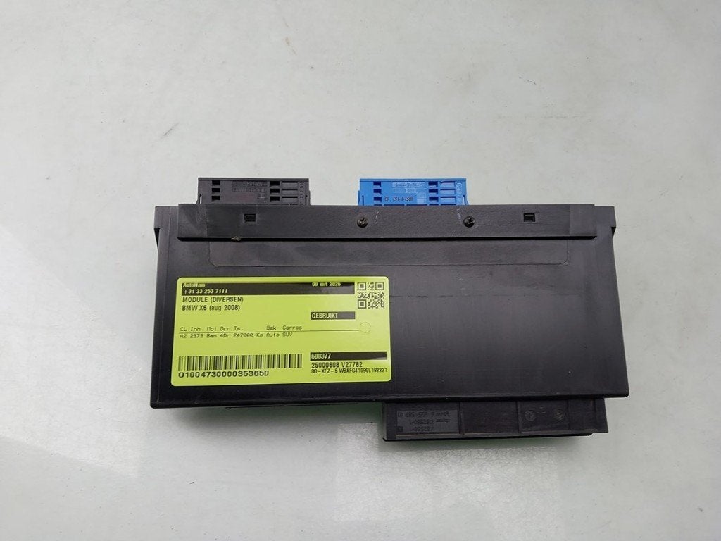COMPUTER DIVERSEN BMW X6 (E71 / E72) (01-2008/07-2014), Gebruikt, BMW, Petuelring 130
80809  München, DE, Bayerische Motoren Werke AG