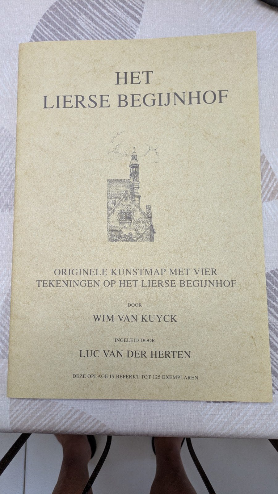 Kunstmap Het Lierse Begijnhof, Boeken, Ophalen