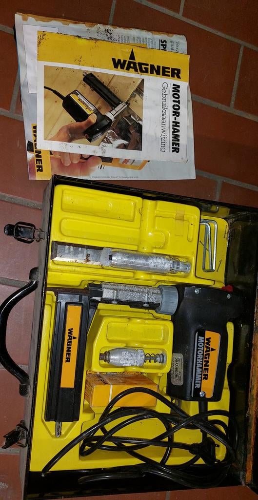 Marteau à moteur Wagner, Bricolage & Construction, Outillage | Outillage à main, Enlèvement, Utilisé