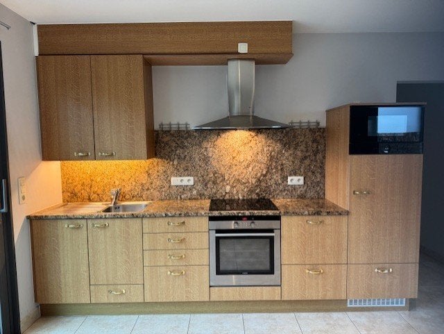 KEUKEN, Maison & Meubles, Granit ou Pierre, Comme neuf, Brun, Enlèvement