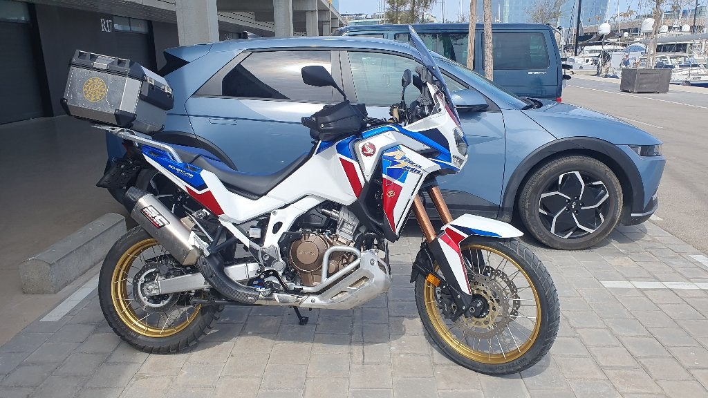 Honda Africa Twin Adventure Sports 2021 Showroom staat, 2 cilinders, Occasion, Traction Control, Motorrijbewijs A