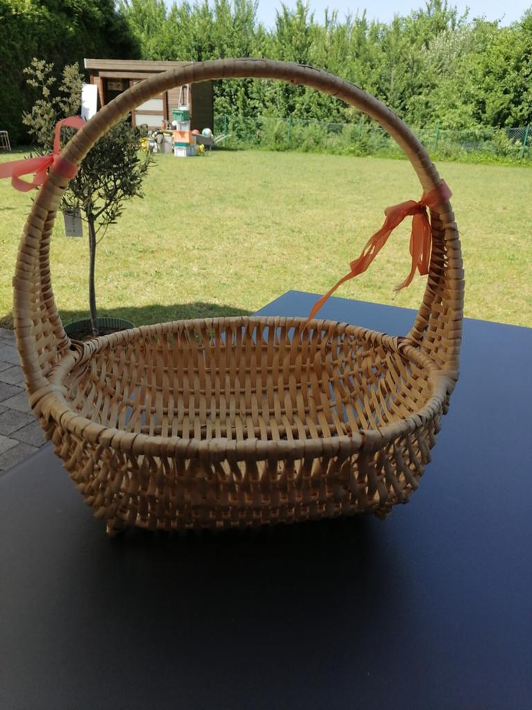 Rieten mand, Huis en Inrichting, Ophalen of Verzenden, Mand