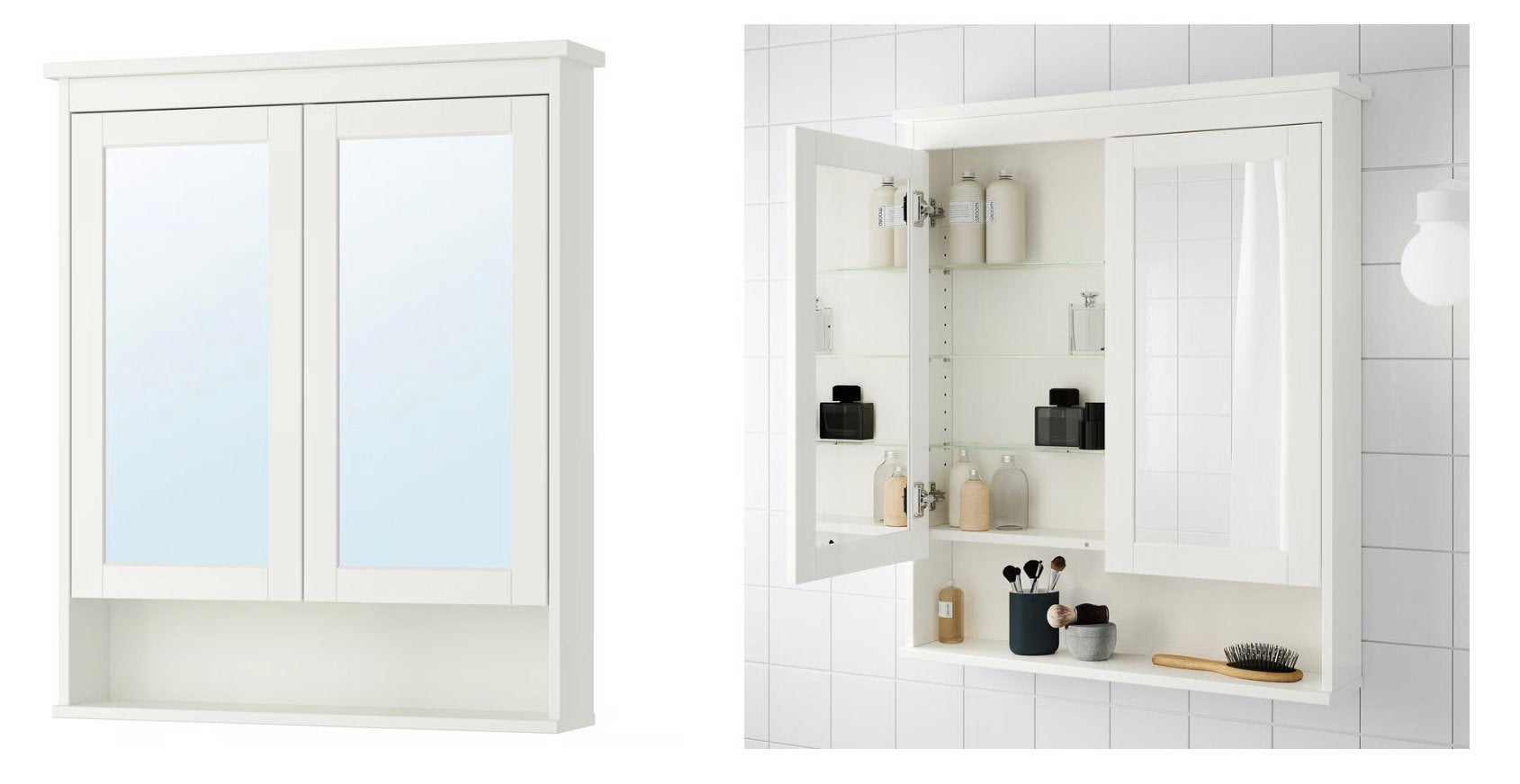 Hemnes spiegelkast, Ophalen, Zo goed als nieuw