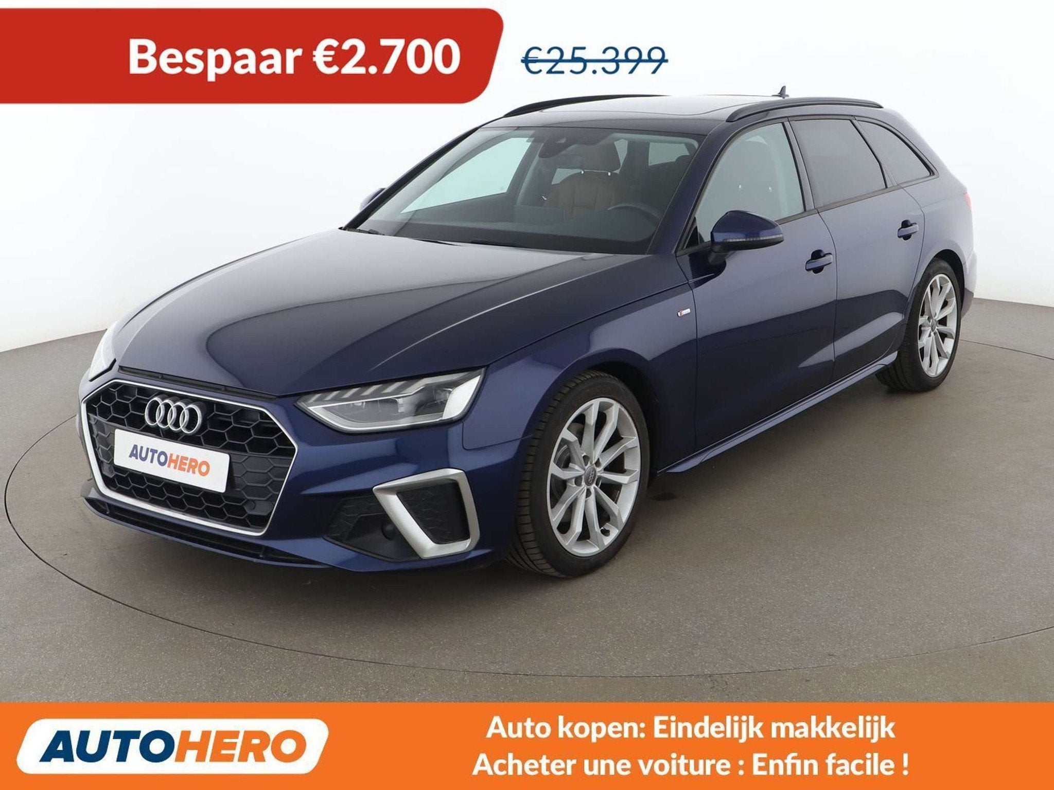 Audi A4 30 TDI Mild-Hybrid S line (automatique), Autos, Achat, 1610 kg, Euro 6, https://public.car-pass.be/vhr/e4ca8be1-eb45-4aaa-8553-72d82b465489
