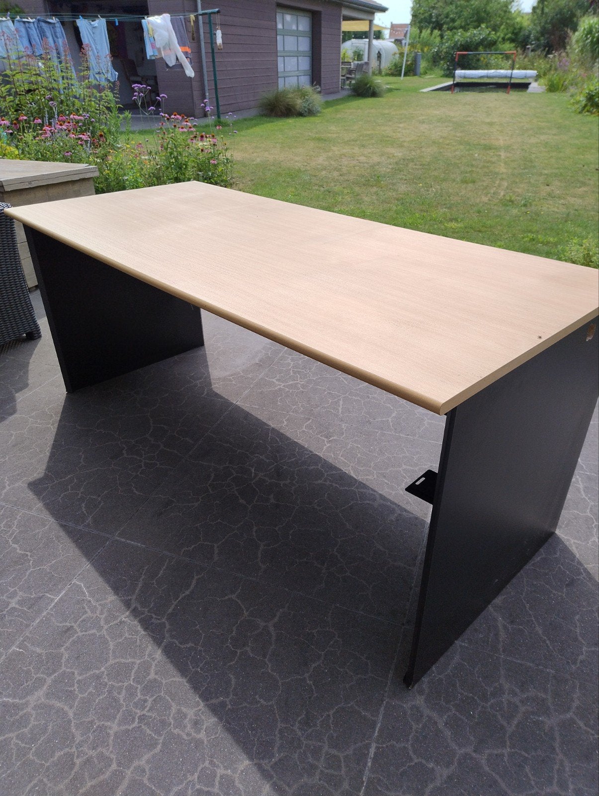 Bureau 180 CM op 80 cm, Huis en Inrichting, Bureaus, Ophalen, Gebruikt, 80 cm, 180 cm
