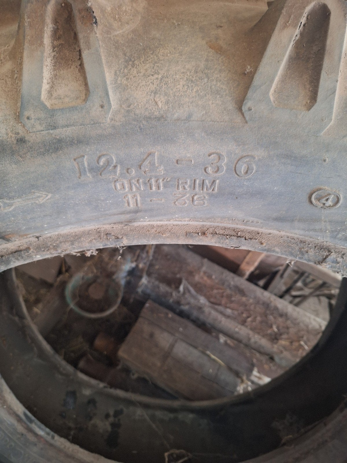 tractor banden, Ophalen