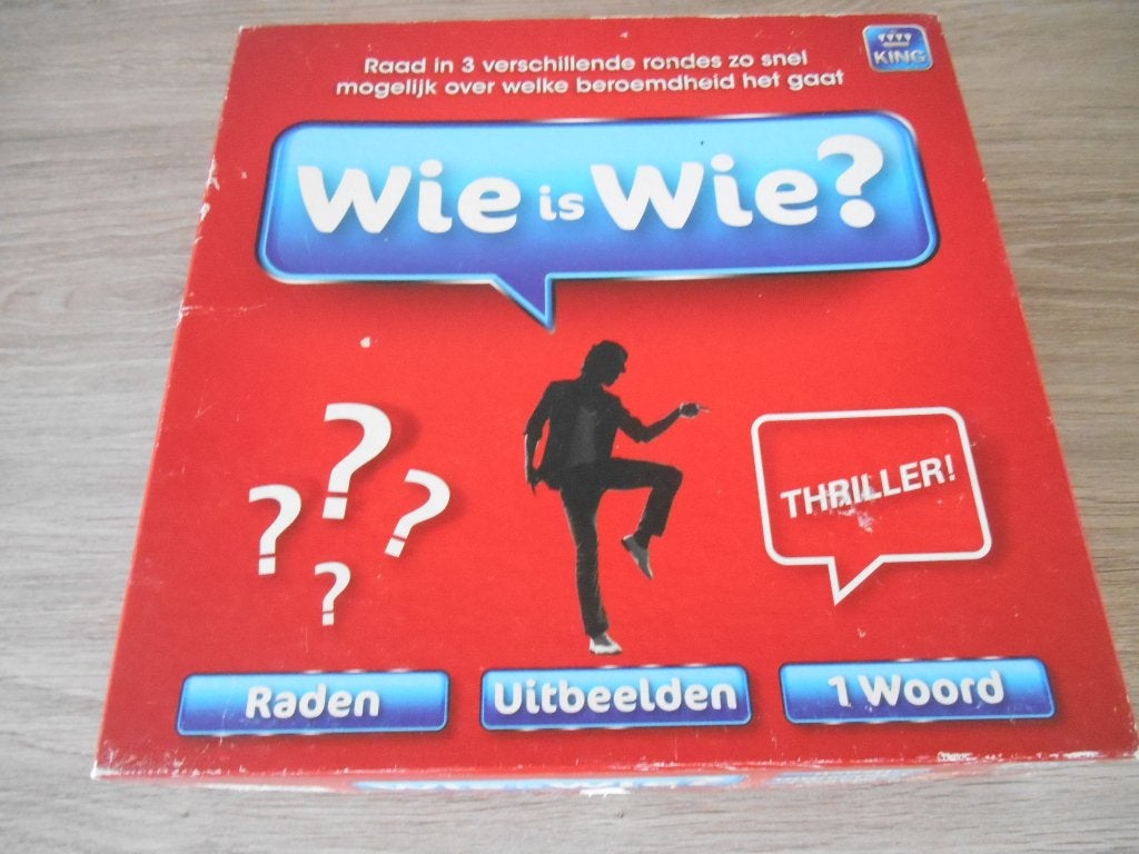 wie is wie, Ophalen of Verzenden, Zo goed als nieuw