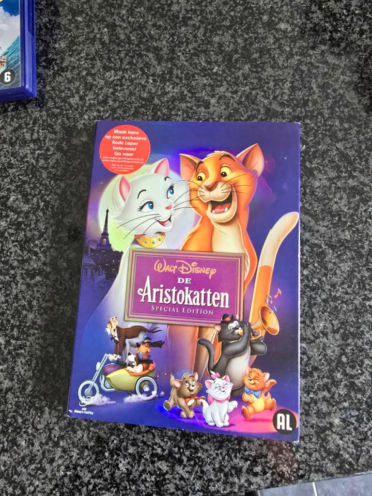Aristokatten, Cd's en Dvd's, Ophalen, Tekenfilm