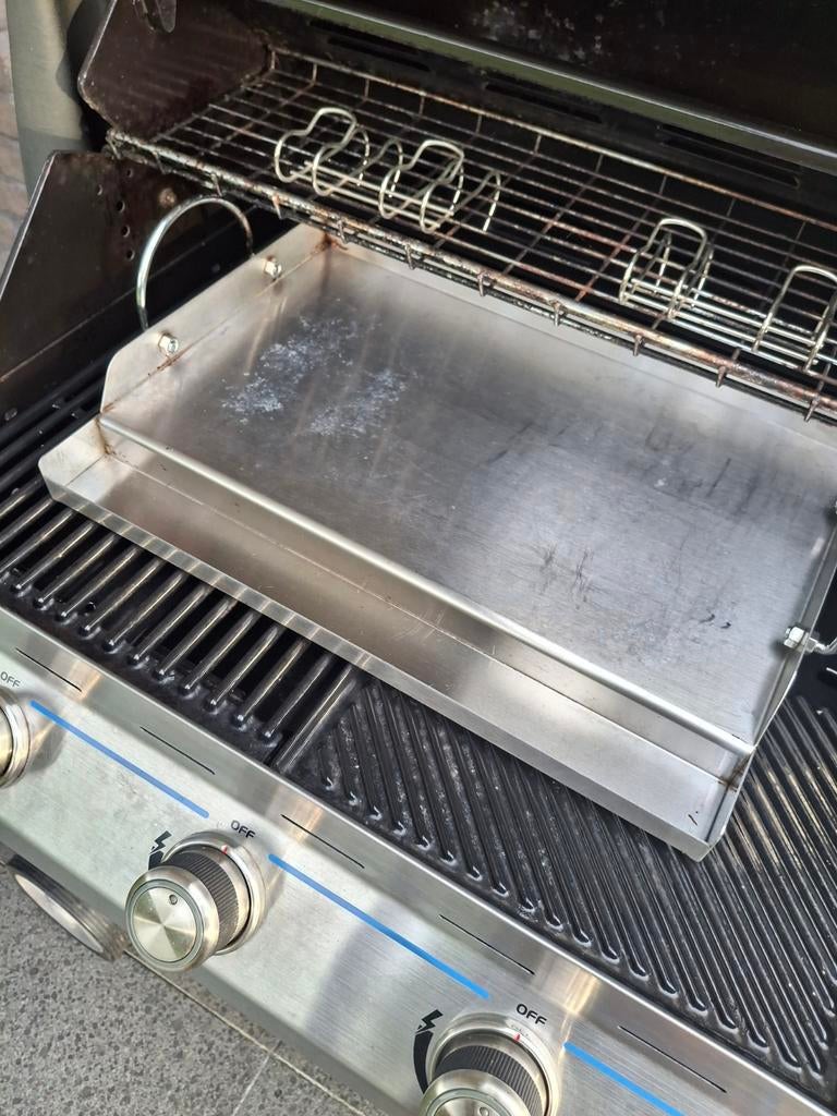 Plancha voor bbq, Enlèvement
