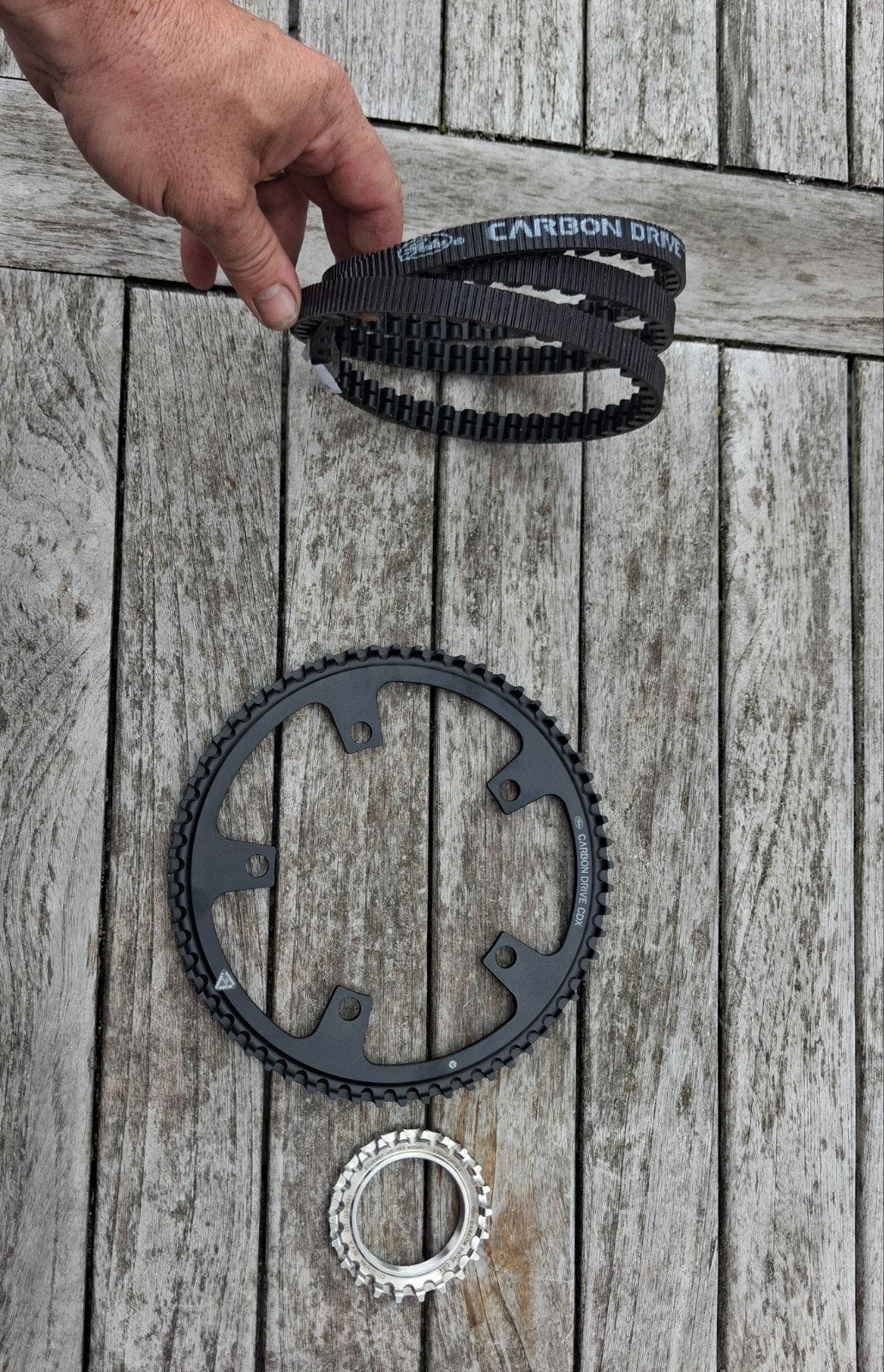 Riem en voor en achtertandwiel ST2, Vélos & Vélomoteurs, Vélos Pièces, Stromer., Enlèvement, Autres types, Neuf