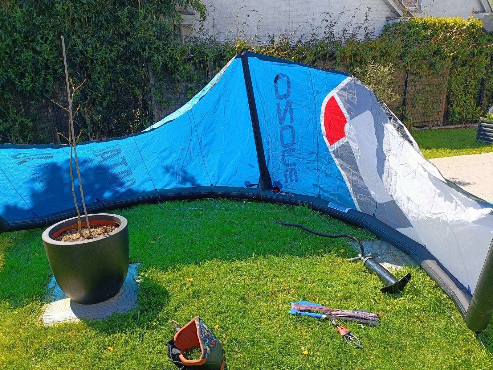 Kitesurf starterspakket, Watersport en Boten, Kitesurfen, Ophalen, Kite