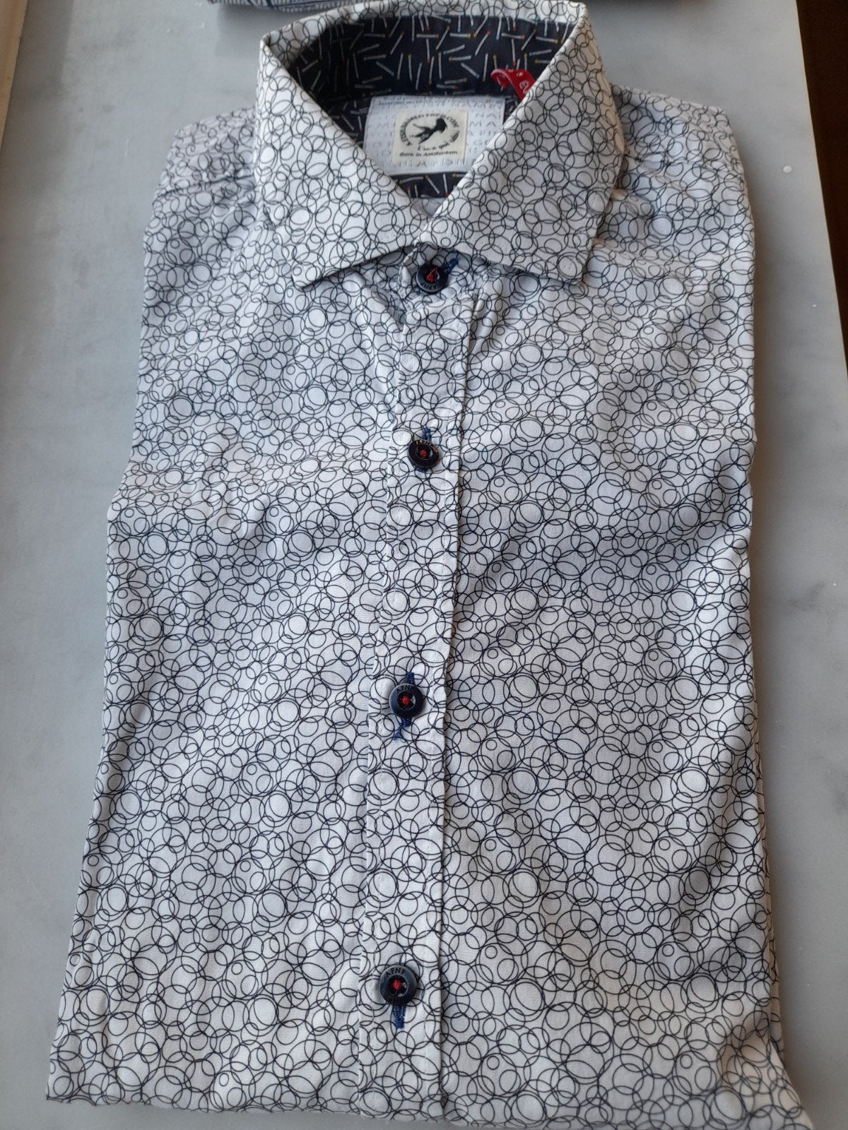 Fish named fred ,2 herenhemden medium, Kleding | Heren, Ophalen