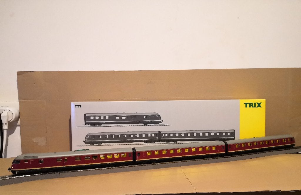 Autorail DB VT 08.5 Trix 22608 H0 DC Digital Son, Hobby & Loisirs créatifs, Trains miniatures | HO, Trix, Comme neuf, Enlèvement