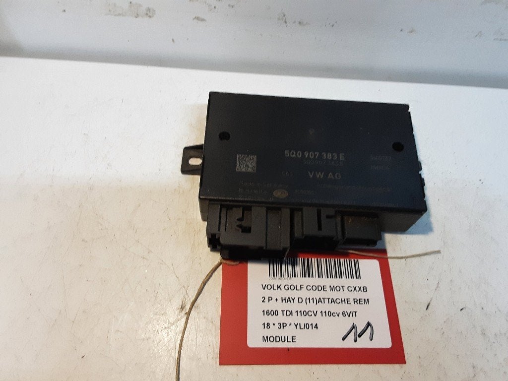 UNITE ELECTRONIQUE Volkswagen Golf VII (AUA) (5Q0097383E), Volkswagen, Mevr. I. Hauben, Utilisé, Rue de l'Espoir 34 34
4030  GRIVEGNÉE, BE