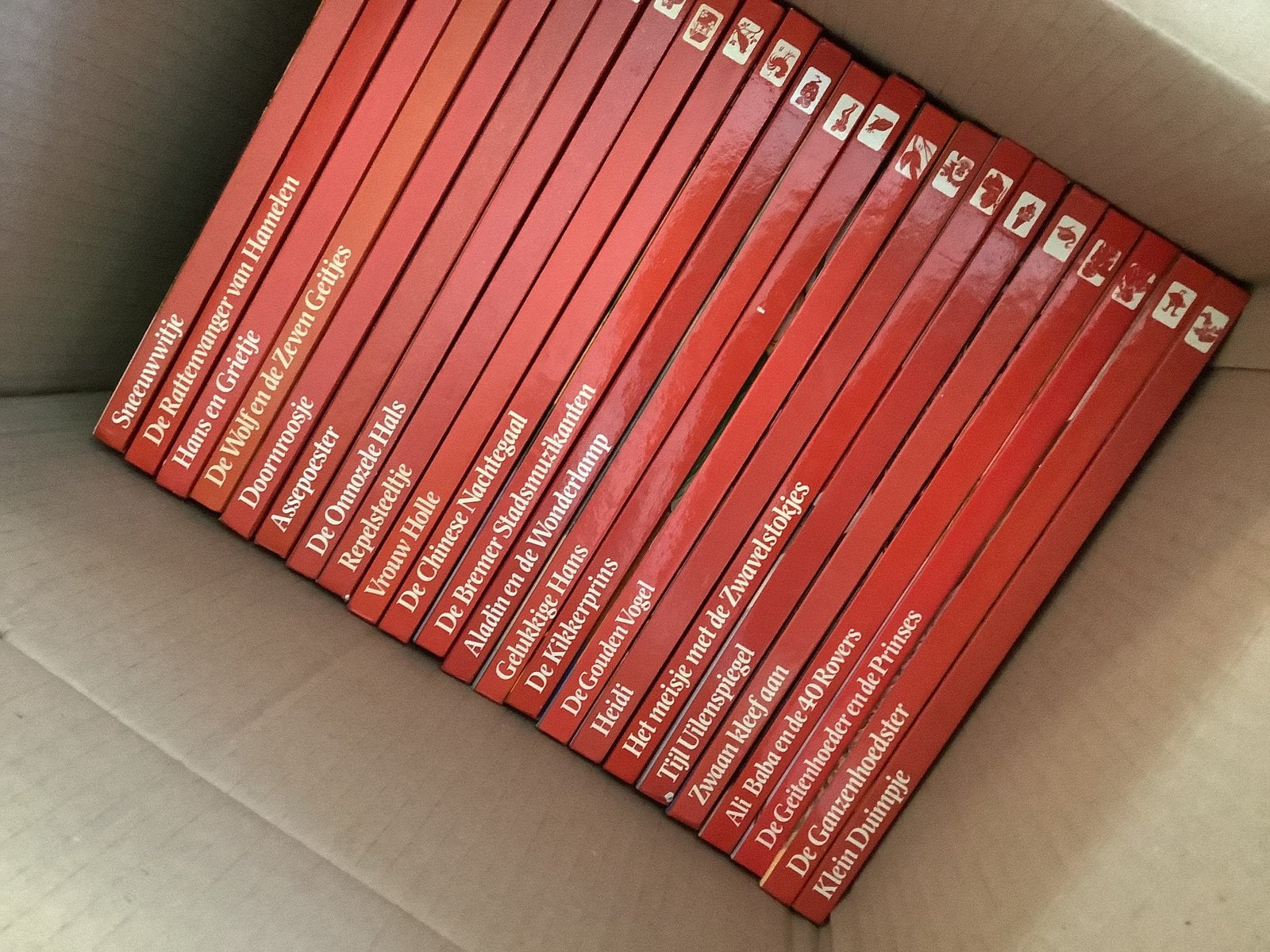 Sprookjesboeken 31 met cassettes van Lecturama., Boeken, Ophalen, Zo goed als nieuw