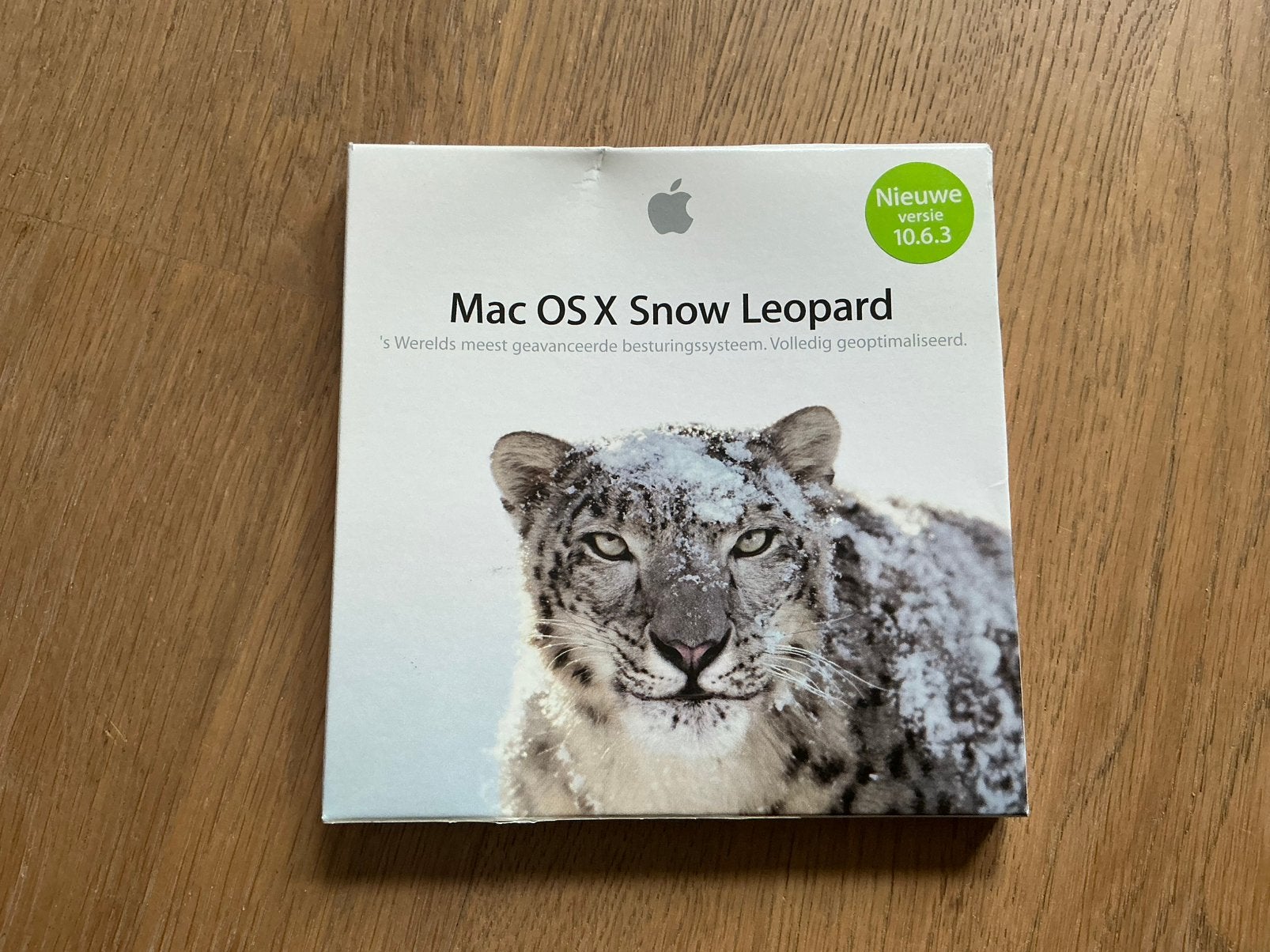 Originele Apple Mac OS X Snow Leopard 10.6.3 Retail Box(DVD), Computers en Software, Besturingssoftware, Ophalen of Verzenden