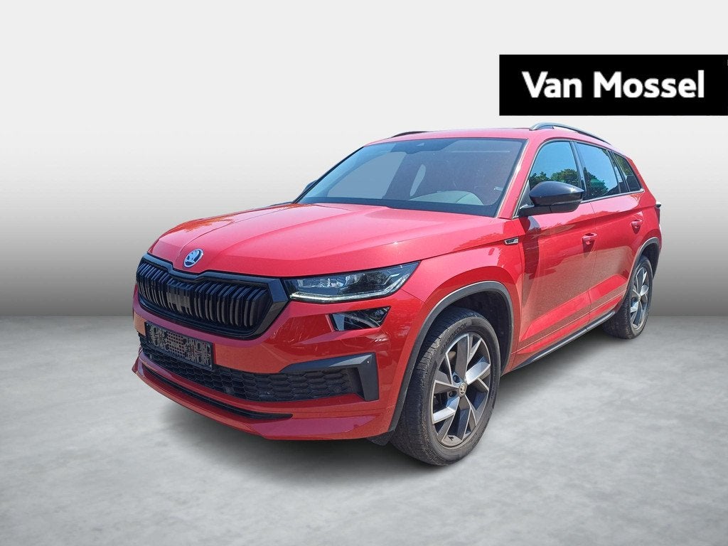 Skoda Kodiaq 1.5 TSI 110kW DSG7 Sportline II (automatique), Autos, Rouge, Achat, 1800 kg, Entreprise
