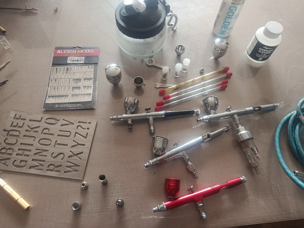 airbrush, Ophalen, Zo goed als nieuw, Airbrush en Accessoires