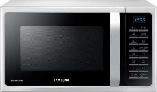 Samsung MC28H5015AW Combi-microgolf, Ophalen, Hete lucht, Zo goed als nieuw, Draaiplateau