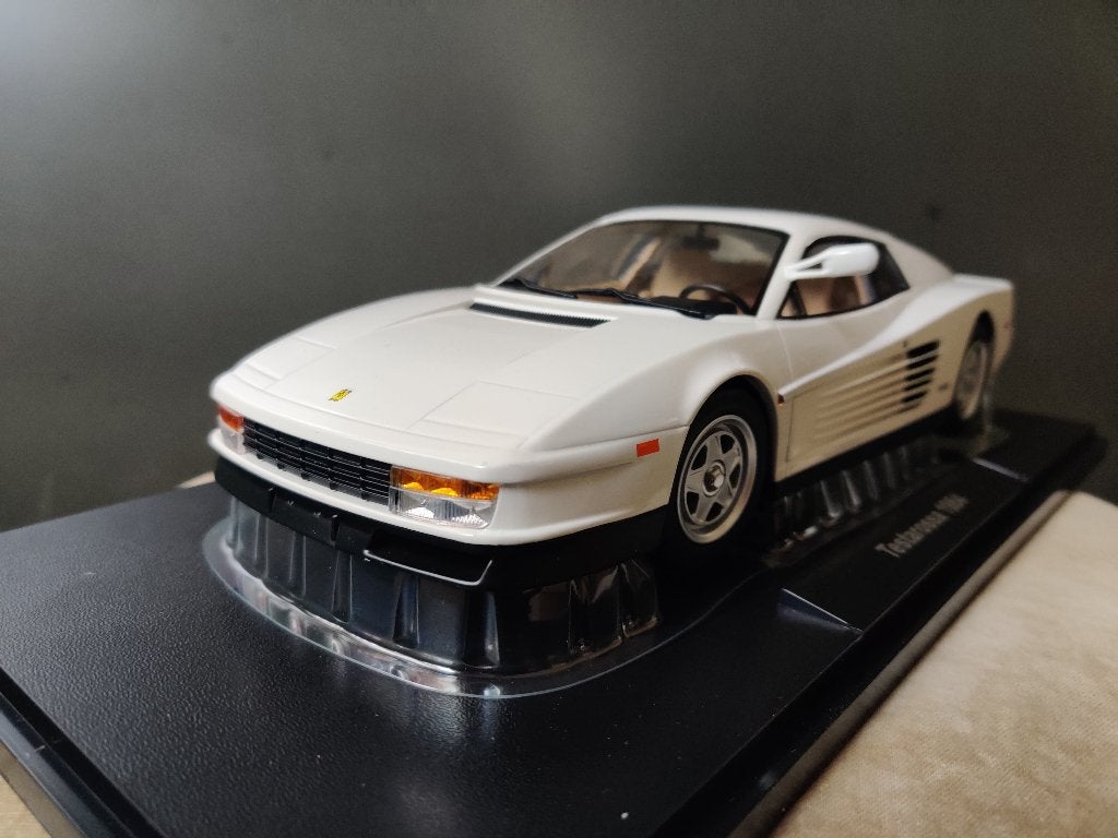 Ferrari Testarossa 1984 "Miami Vice" KK-Scale 1/18e neuve., Enlèvement ou Envoi, Neuf, Voiture, Autres marques
