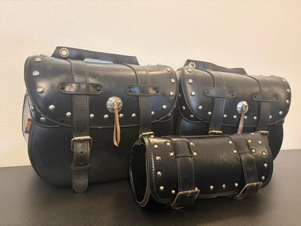 Zijtassen set van Highway Hawk, Motoren, Accessoires | Overige, Gebruikt, Ophalen of Verzenden