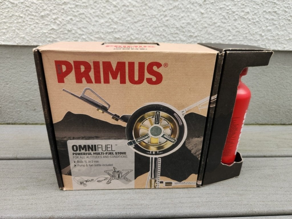 Primus OmniFuel II Stoof met Fles NIEUW, Caravans en Kamperen, Kampeeraccessoires, Nieuw, Ophalen of Verzenden