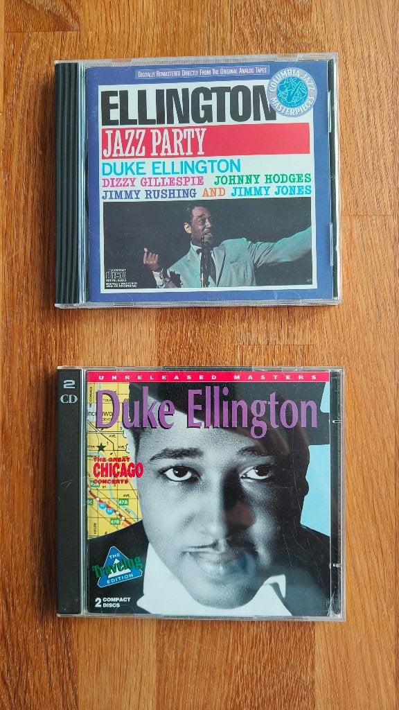 Duke Ellington - Chicago Concerts (dubbel CD) + Jazz Party, Ophalen, 1940 tot 1960, Gebruikt, Jazz