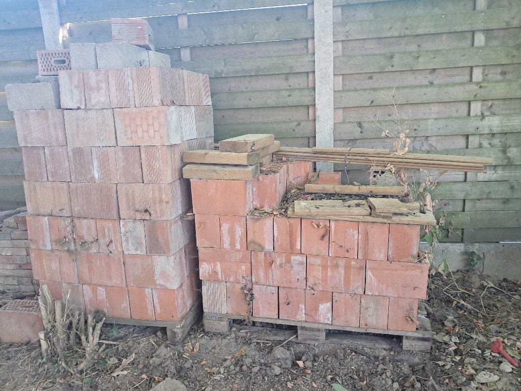 Bouwstenen, Bricolage & Construction, Briques, Enlèvement, Comme neuf, Briques
