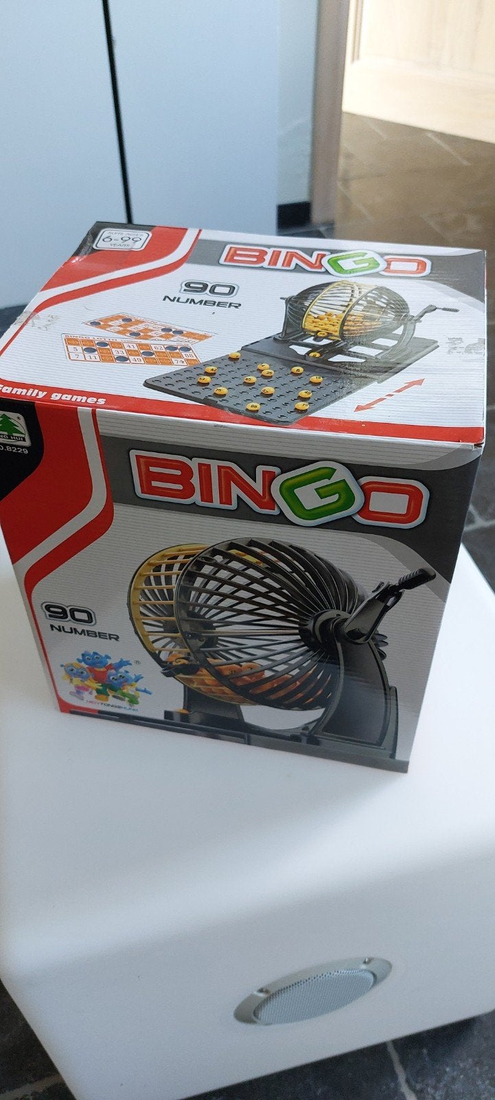 Bingo spel, Ophalen