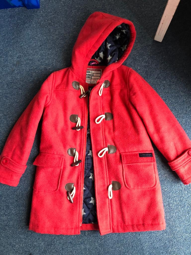 manteau pour fille style duffel-coat, Comme neuf, Enlèvement, Hema, Fille