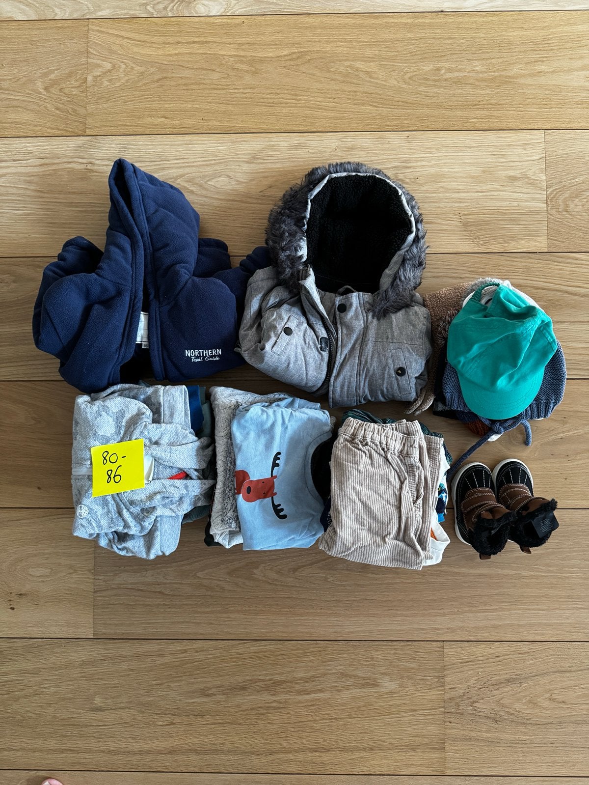 Kwalitatief pakket jongenskledij 80-86 winter, Enfants & Bébés, Vêtements enfant | Autre, Enlèvement, Comme neuf