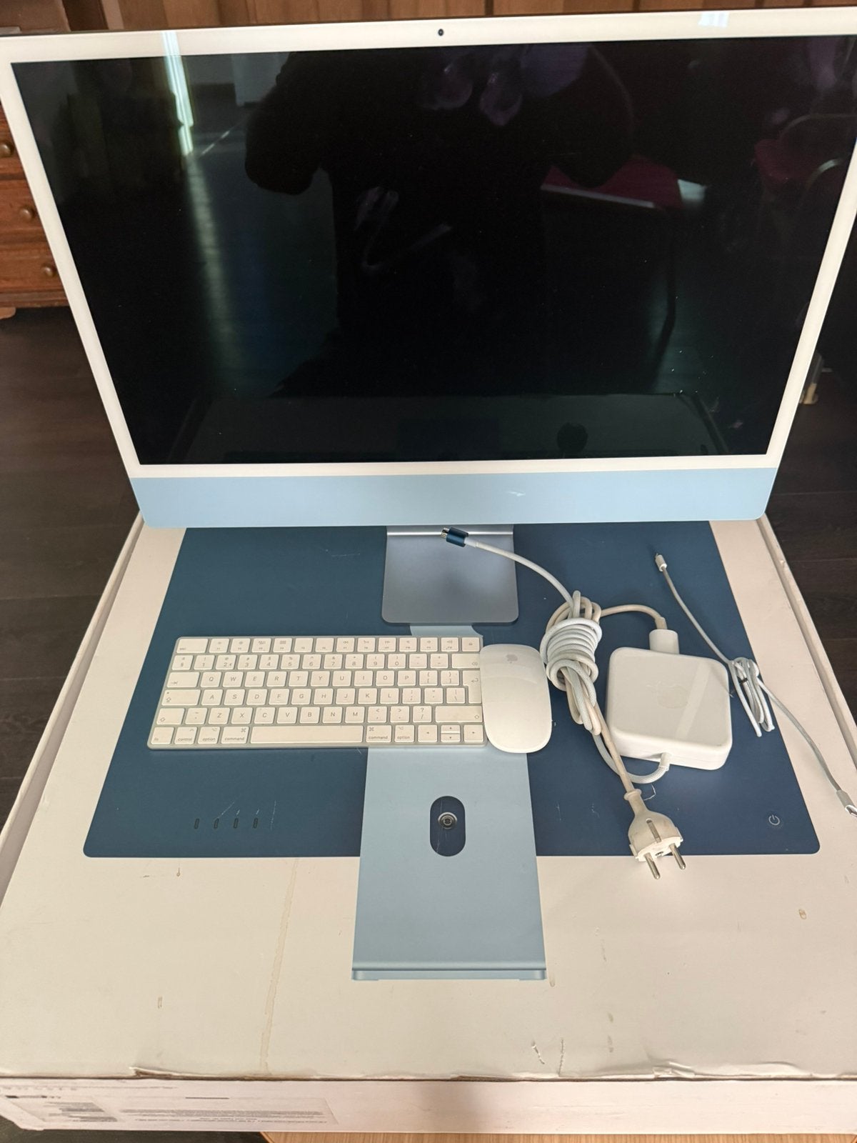 iMac 24” M1 – 256 GB, Computers en Software, Ophalen, Zo goed als nieuw, 256 GB