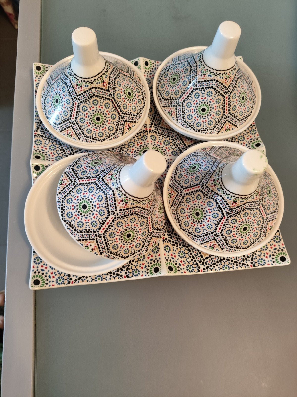 Set van 4 sauskommetjes, Ophalen of Verzenden