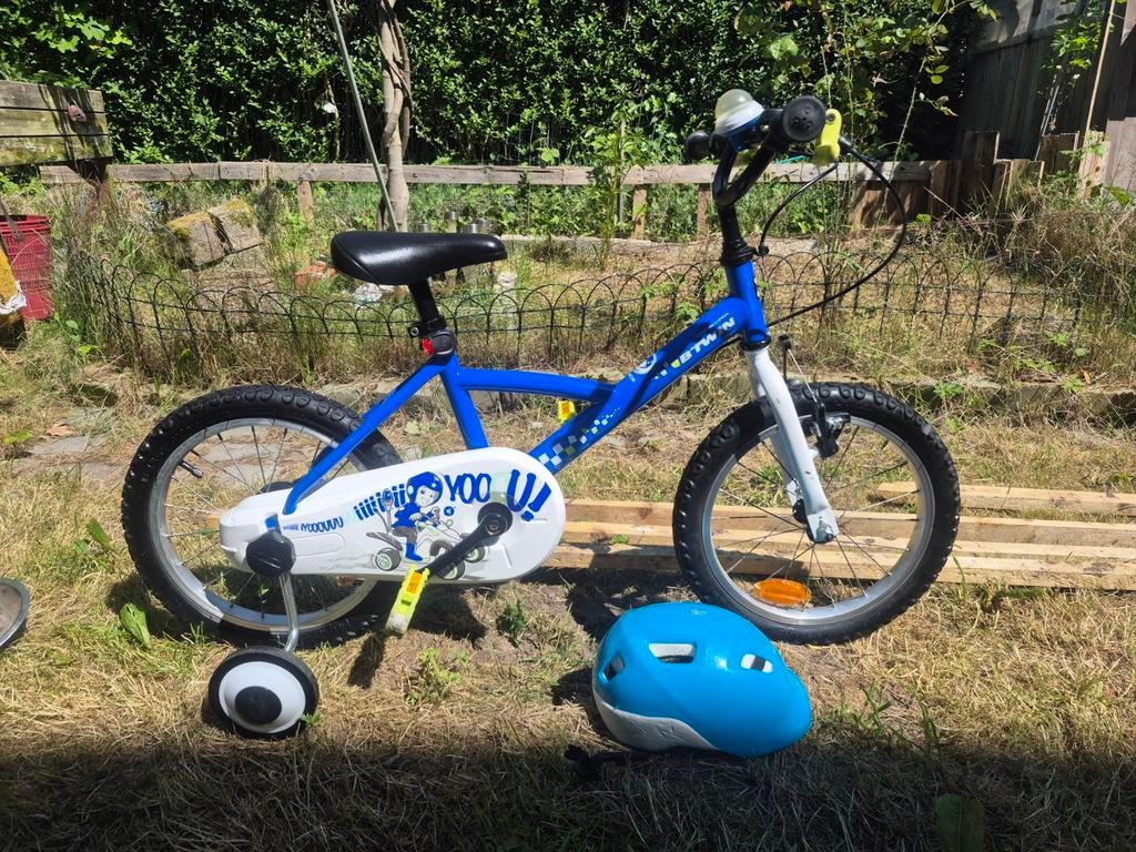 16 inch kinderfiets, Gebruikt, Trommelrem, B-Twin Decathlon
