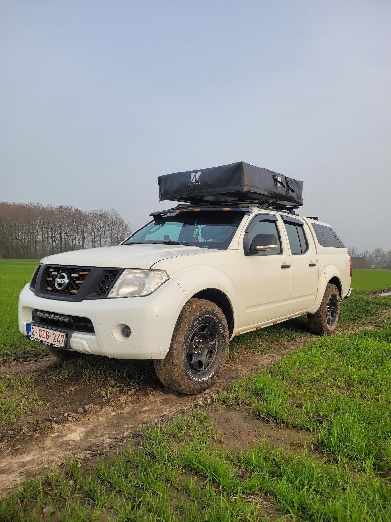 Nissan Navara D40, Auto's, Stof, 4 cilinders, Wit, Particulier