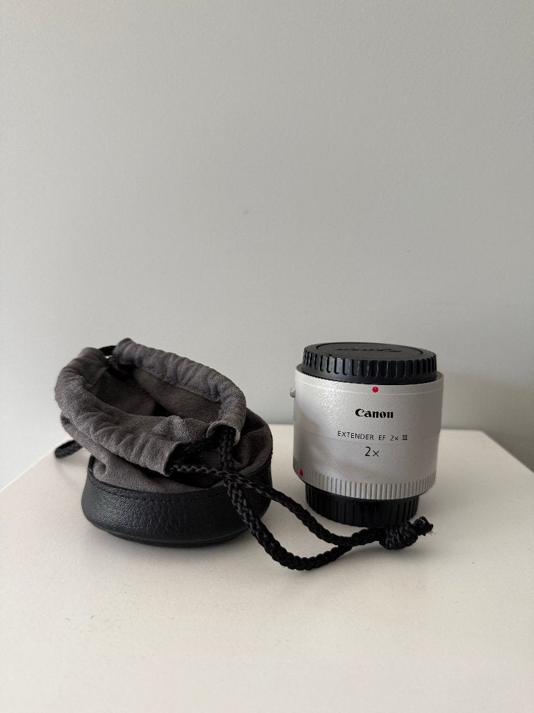 Canon EF 2x III Extender (teleconverter), Audio, Tv en Foto, Foto | Lenzen en Objectieven, Gebruikt, Canon, Multi-coated, Ophalen of Verzenden