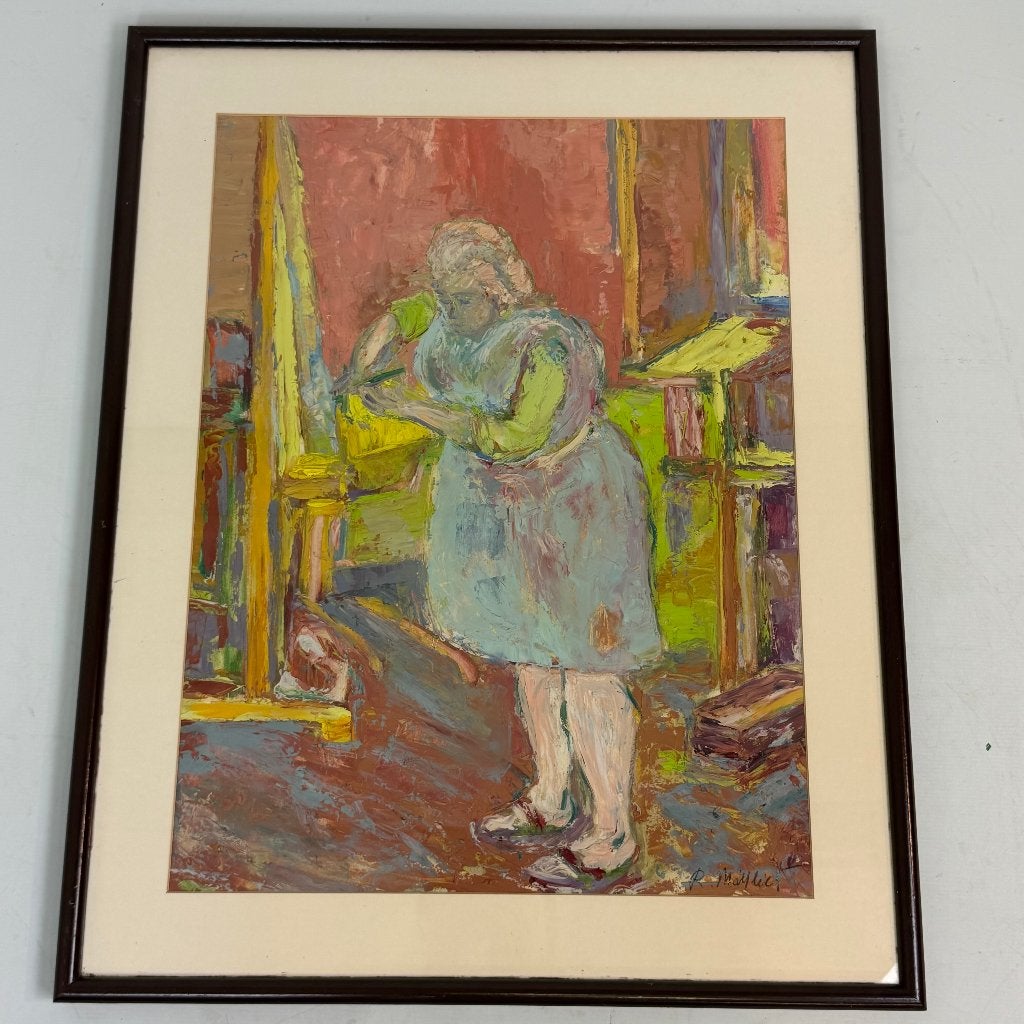 Olieverf op doek van Romain Malfliet, Ophalen of Verzenden