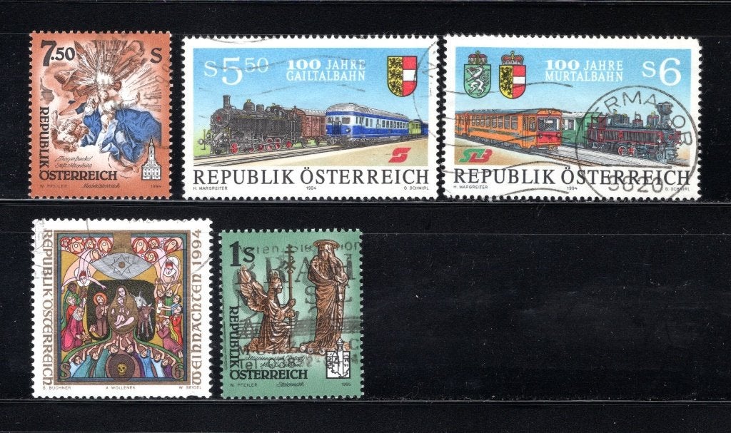 OOSTENRIJK Lot 1994 gestempeld, Postzegels en Munten, Postzegels | Europa | Oostenrijk, Verzenden, Gestempeld