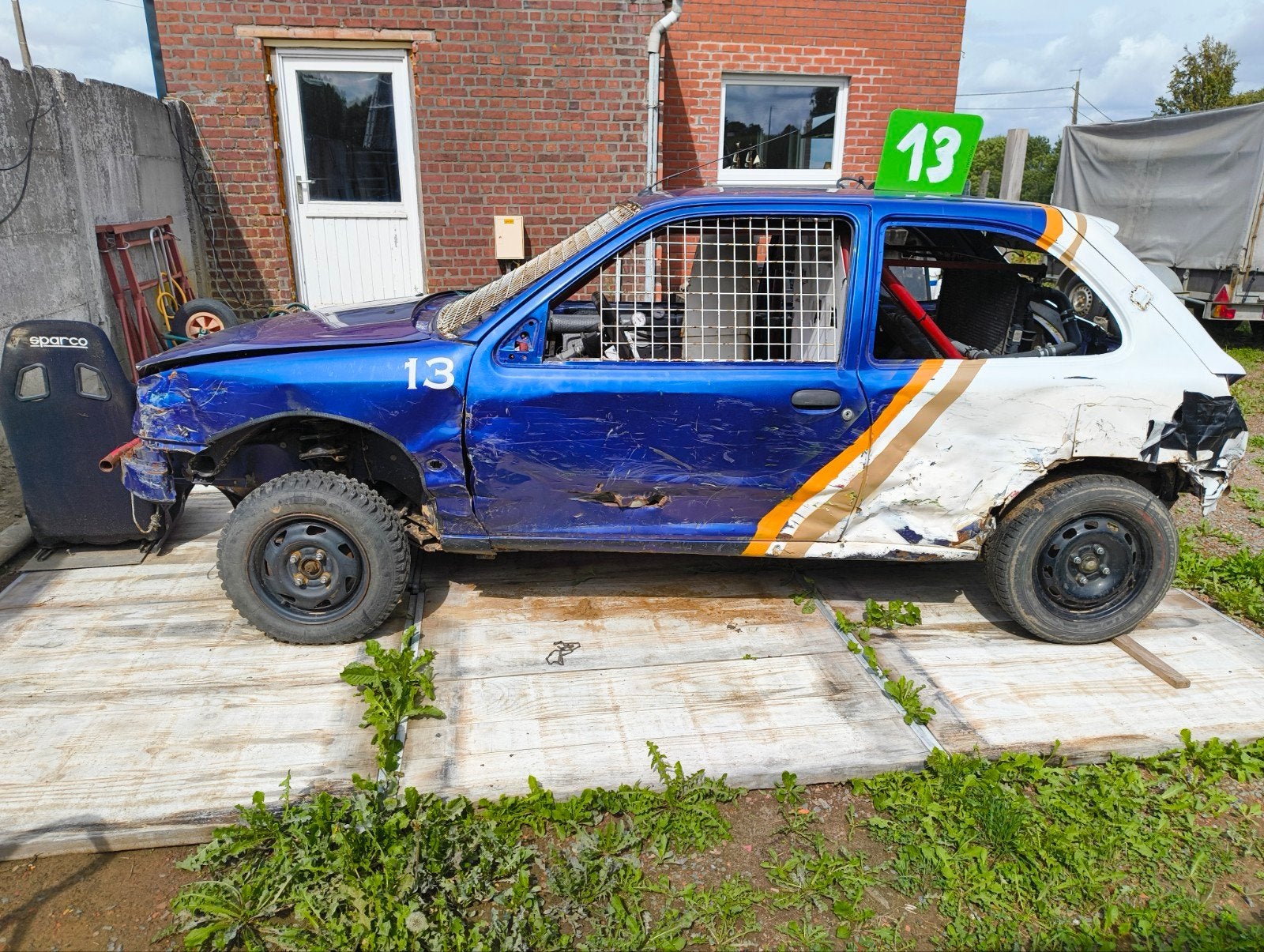 crossauto ford fiesta 1.6L bj2000 start niet, Auto's, Particulier, Te koop