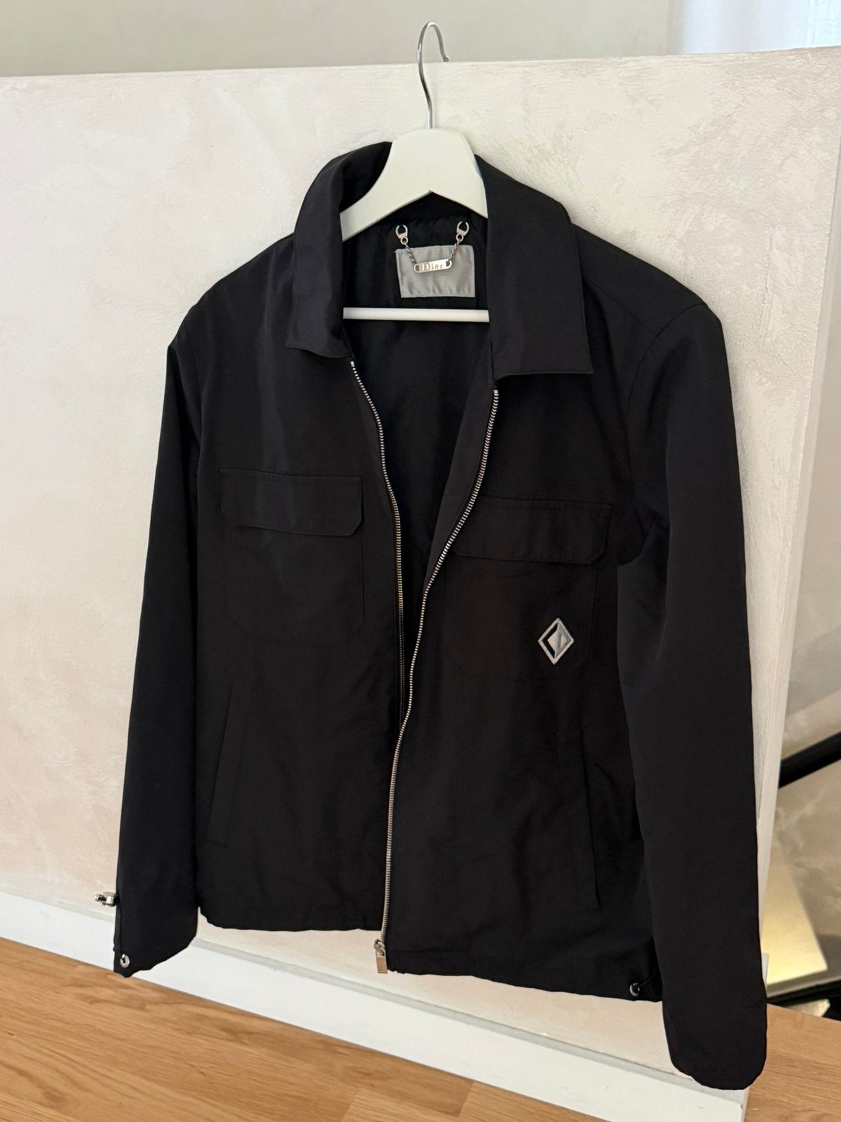 Christian Dior Heren Jas, Ophalen, Zo goed als nieuw, Maat 46 (S) of kleiner, Zwart