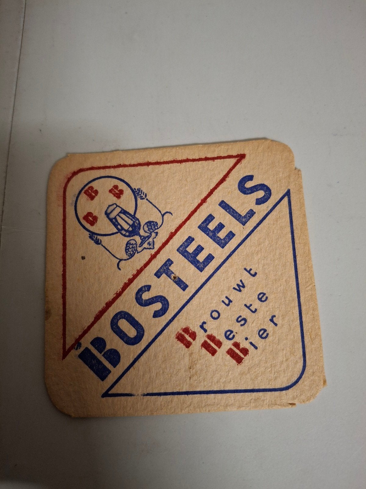 oud bierviltje bosteels buggenhout, Ophalen of Verzenden