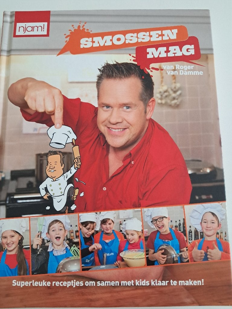 Kookboek 'Smossen mag' samen koken met je kinderen, Ophalen of Verzenden, Zo goed als nieuw, Hoofdgerechten, Europa