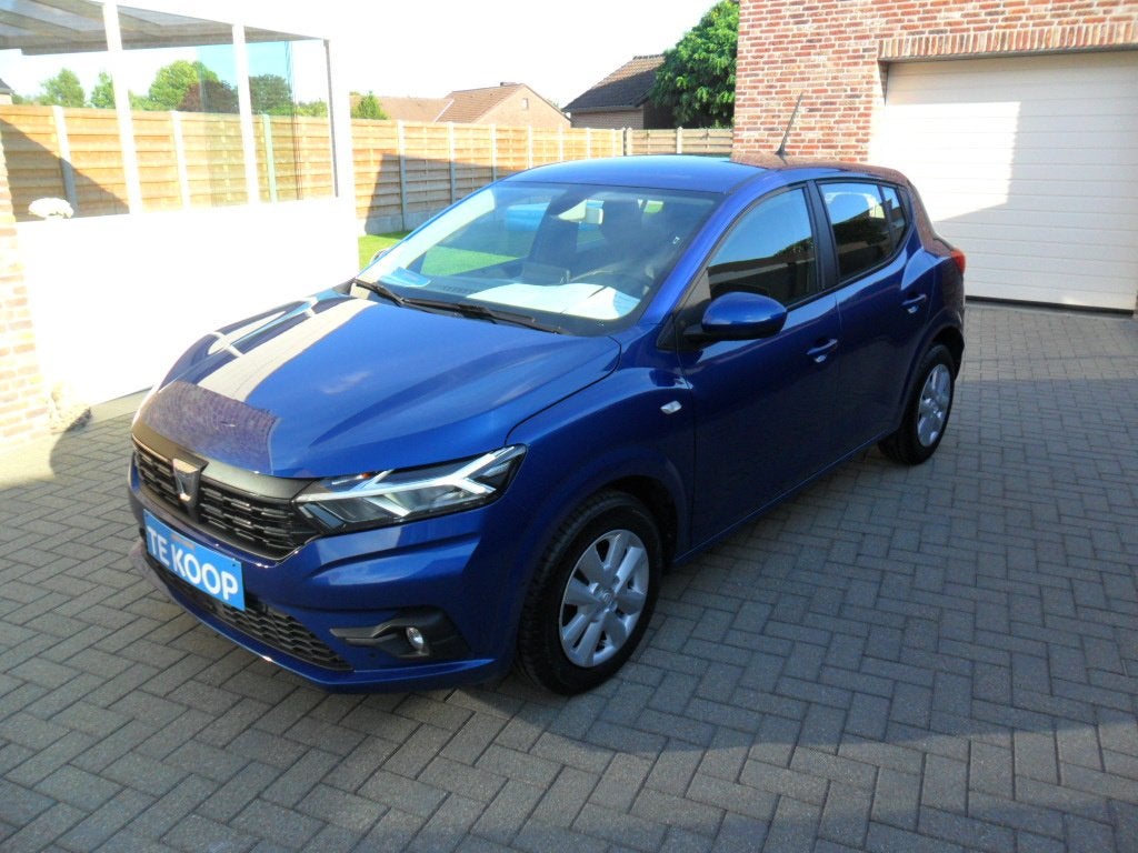 Dacia Sandero Comfort 1.0 i , airco , 2022, Autos, Dacia, Achat, Euro 6, Entreprise, Boîte manuelle