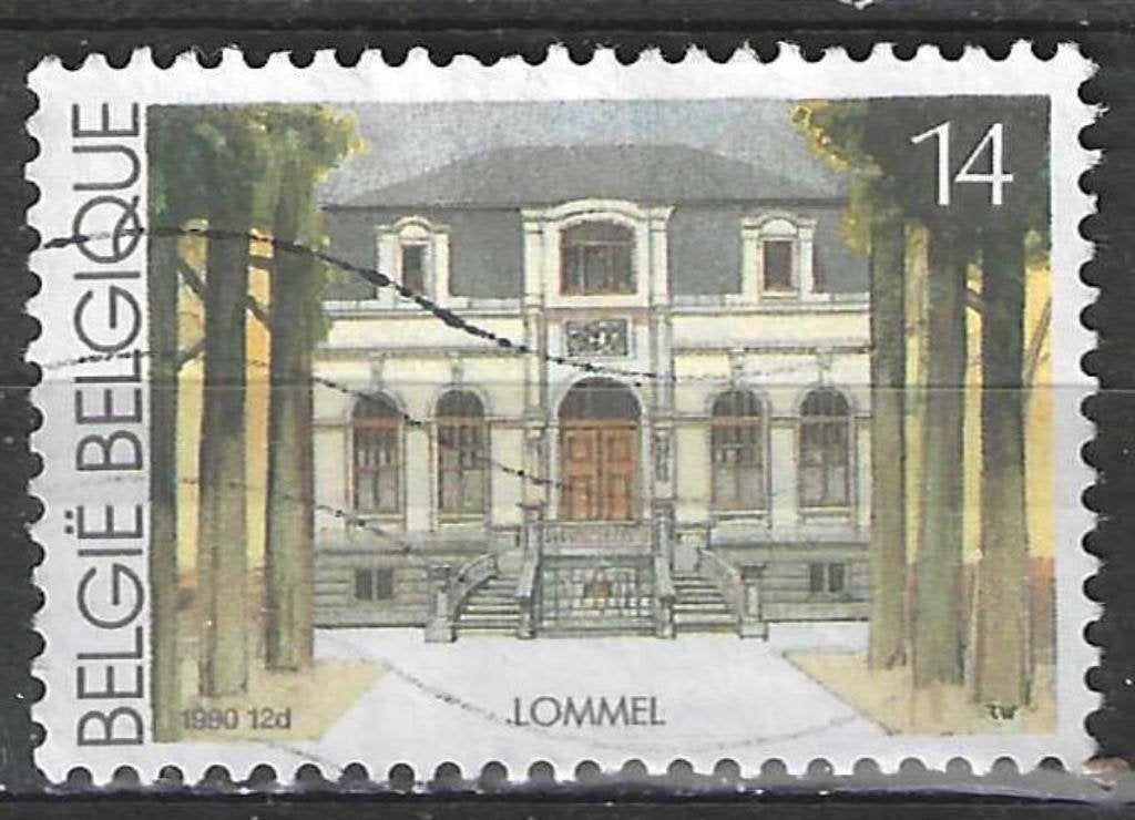Belgique 1990 - Yvert/OBP 2380 - Tourisme - Lommel (ST), Envoi, Affranchi, Oblitéré