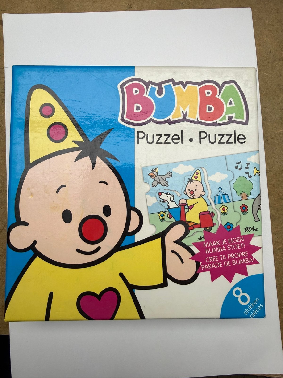 Bumba Stoet Puzzel-Mijn Eerste Vloerpuzzel (8 grote stukken), Kinderen en Baby's, Speelgoed | Kinderpuzzels, Ophalen, Zo goed als nieuw